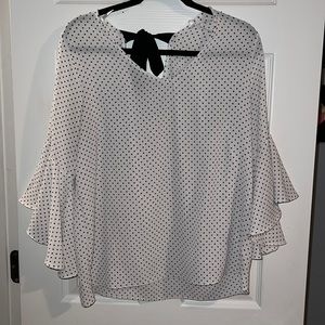 polka dot top